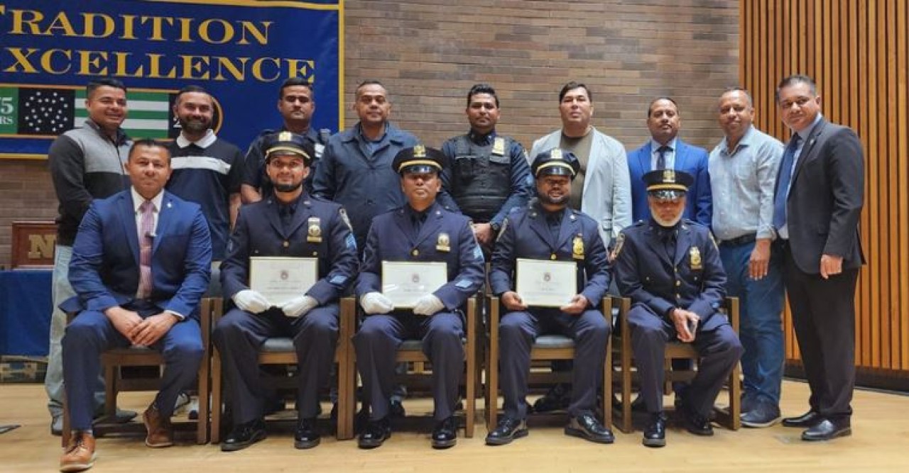 নিউইয়র্ক পুলিশের বাংলাদেশী আমেরিকান কর্মকর্তাদের পদোন্নতি