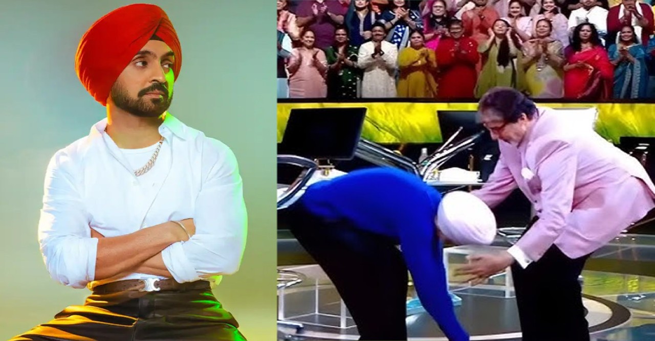 অমিতাভ বচ্চনকে পা ছুঁয়ে প্রণাম করায় দিলজিতকে হুমকি