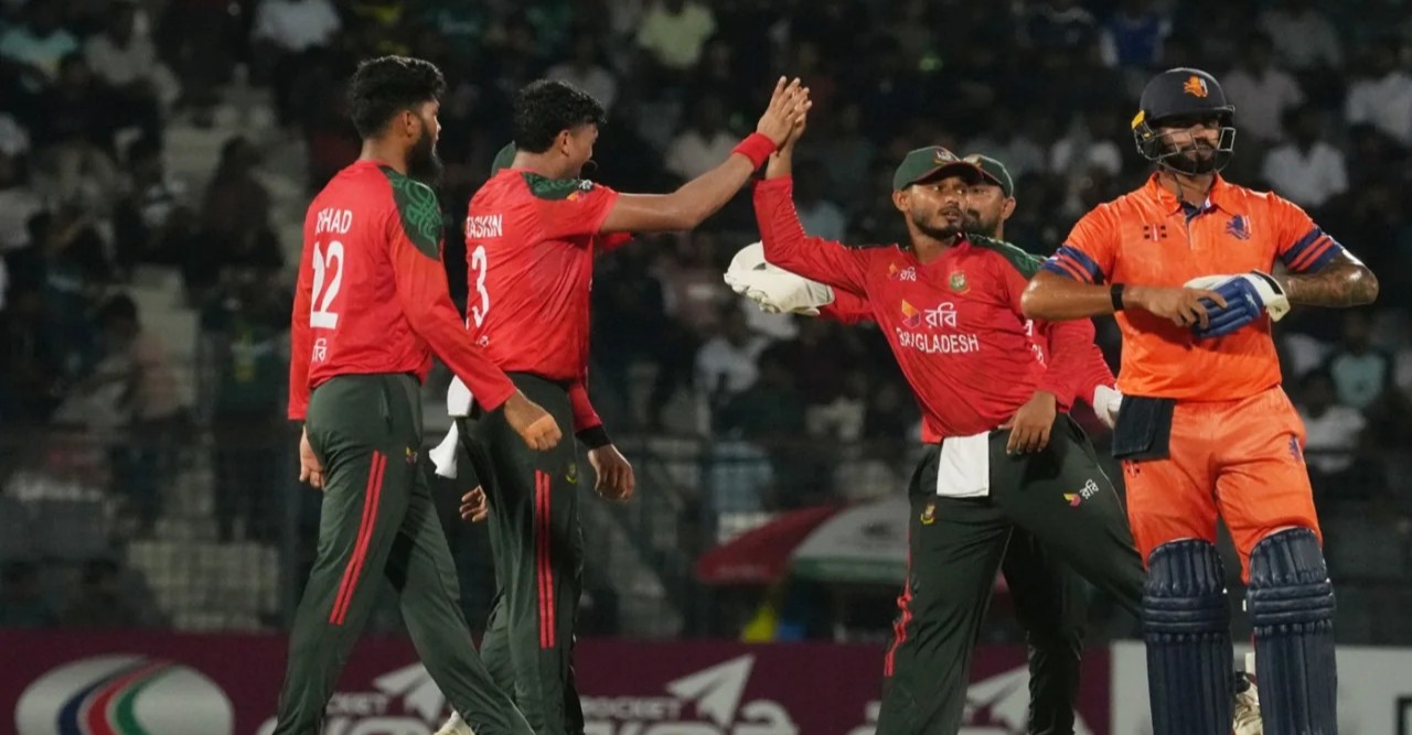 বড় ব্যবধানে ডাচদের হারিয়ে সিরিজ জিতে নিলো বাংলাদেশ