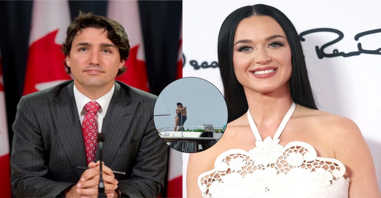 কানাডার প্রাক্তন প্রধানমন্ত্রীর সঙ্গে অন্তরঙ্গ অবস্থায় কেটি পেরি!