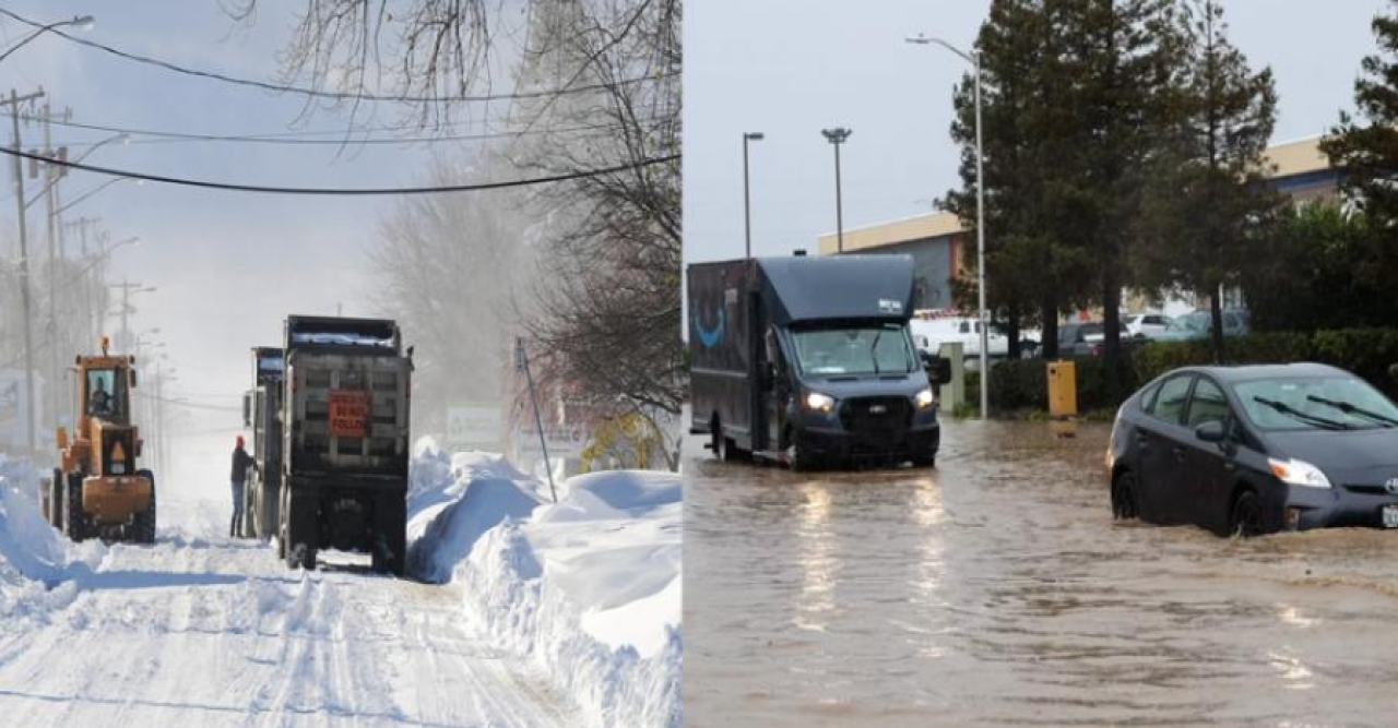 বন্যা-তুষারঝড়ে বিপর্যস্ত কয়েকটি দেশ
