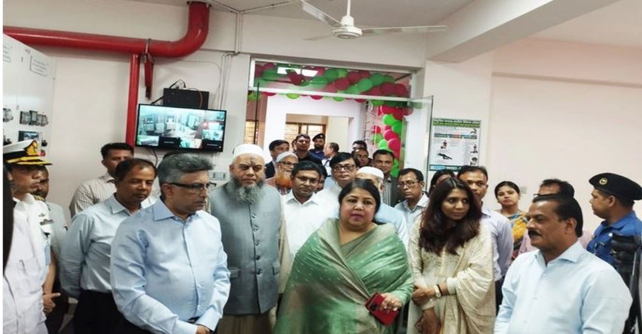 সংসদের বৈদ্যুতিক উপকেন্দ্রের উদ্বোধন করলেন স্পিকার
