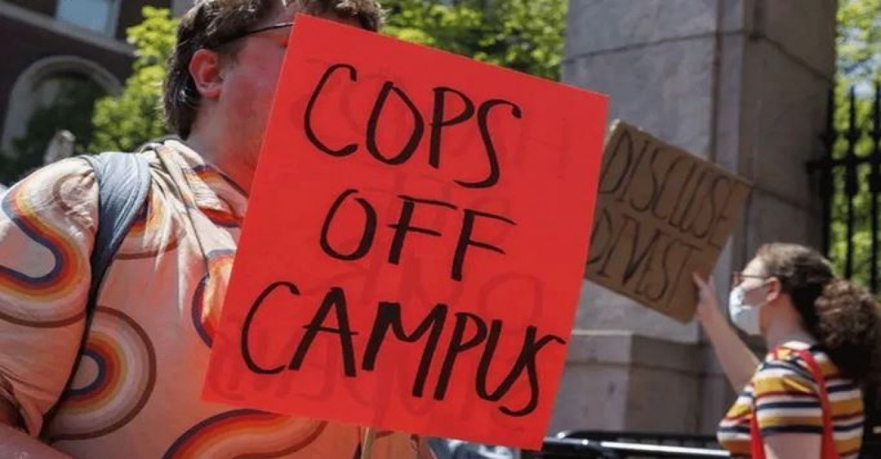 যুক্তরাষ্ট্রে ছাত্র বিক্ষোভে পুলিশি অভিযান: বিপর্যস্ত কলাম্বিয়া বিশ্ববিদ্যালয়