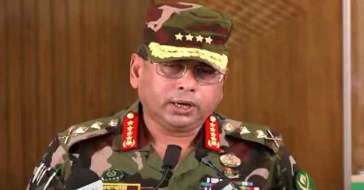 সেনাবাহিনী দেশের ক্রান্তিকালে পাশে দাঁড়িয়েছে : সেনাপ্রধান