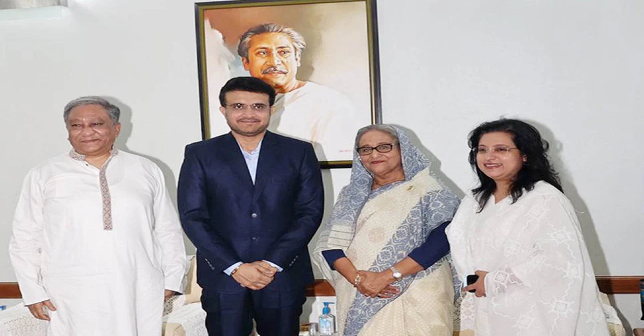 প্রধানমন্ত্রীর সঙ্গে সৌরভ গাঙ্গুলীর সৌজন্য সাক্ষাৎ