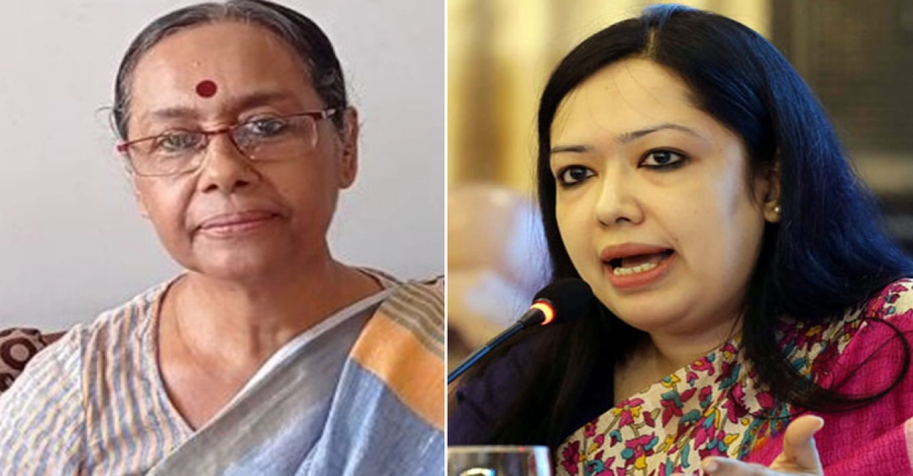 রুমিন ফারহানার আসনে মনোনয়নপত্র জমা দিলেন ইনুর স্ত্রী