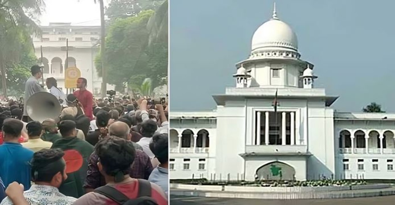 হাইকোর্ট ঘেরাও, ছয় বিচারপতি সাক্ষাৎ করলেন প্রধান বিচারপতির সঙ্গে