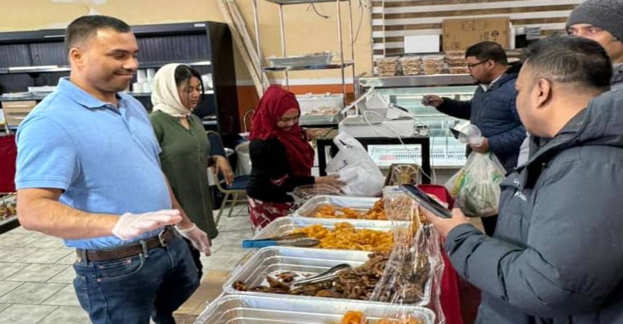 নিউইয়র্কে ব্রঙ্কসের খলিল বিরিয়ানী হাউসের সাথে সুপার মার্কেট একীভূত