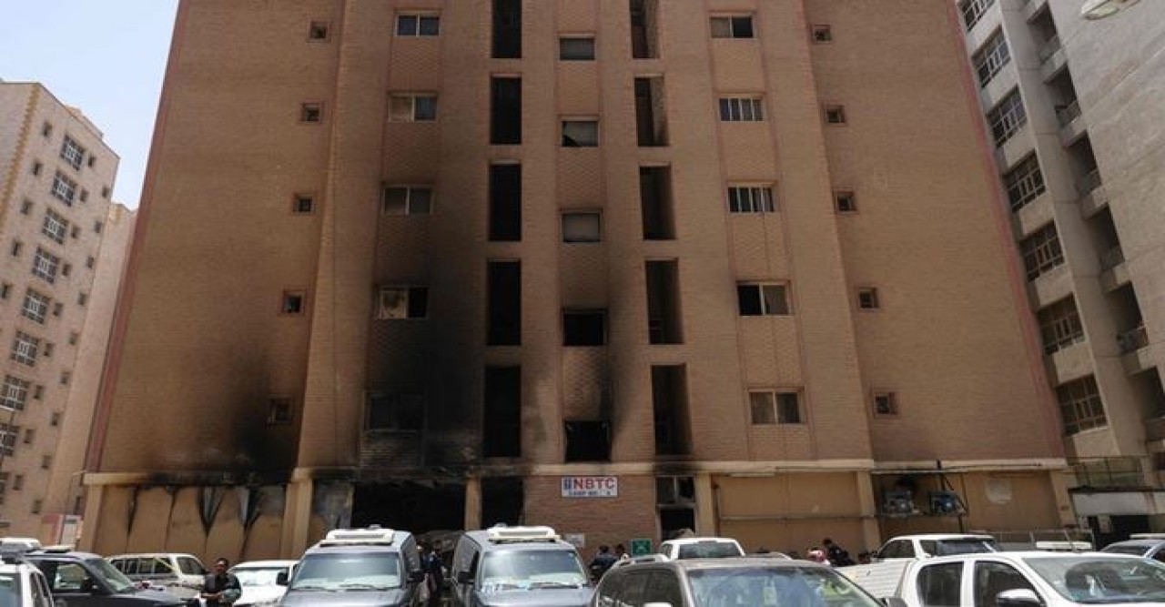 কুয়েতে শ্রমিক ভবনে আগুন, নিহত বেড়ে ৪৯