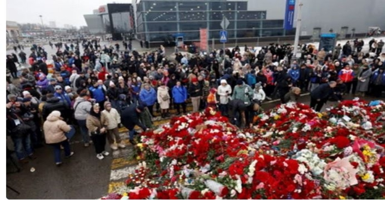 মস্কোয় হামলা: রাশিয়ায় জাতীয় শোক পালন