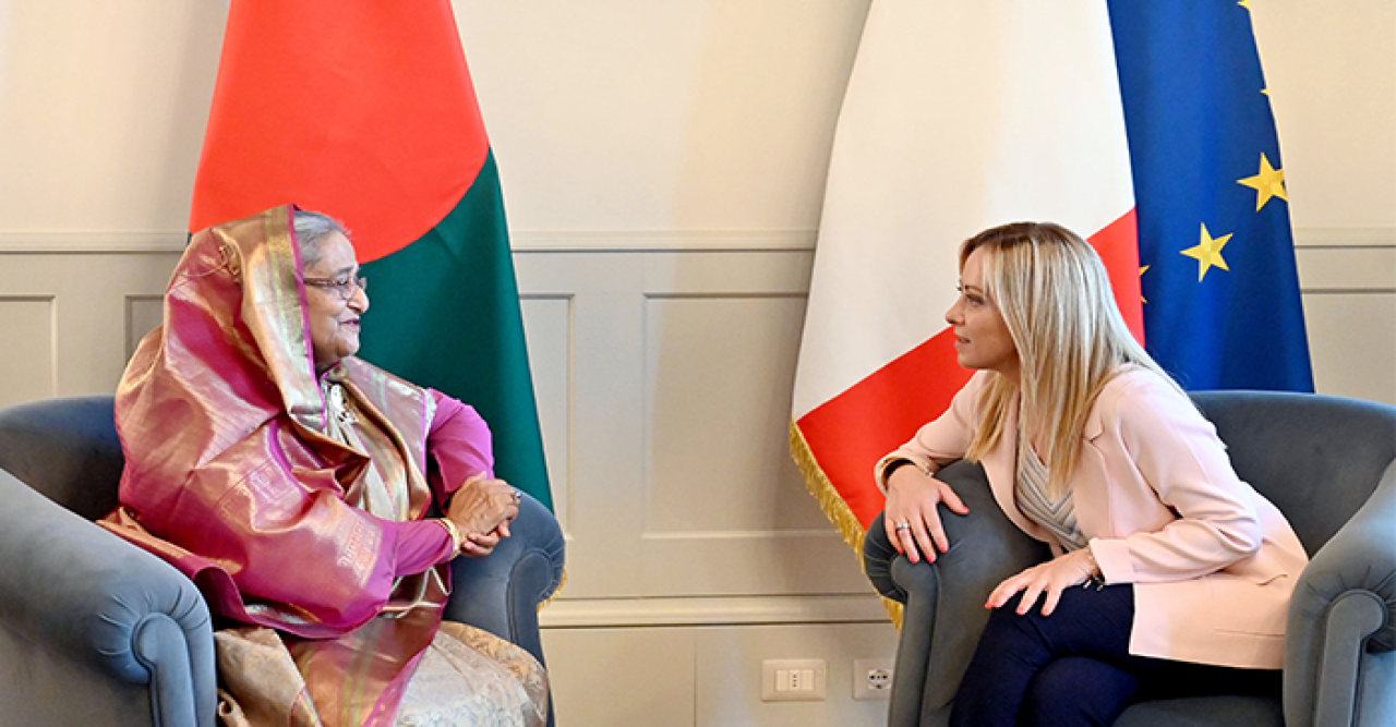 বাংলাদেশি শ্রমিকদের বৈধ অভিবাসনে গুরুত্ব দিলেন ইতালির প্রধানমন্ত্রী