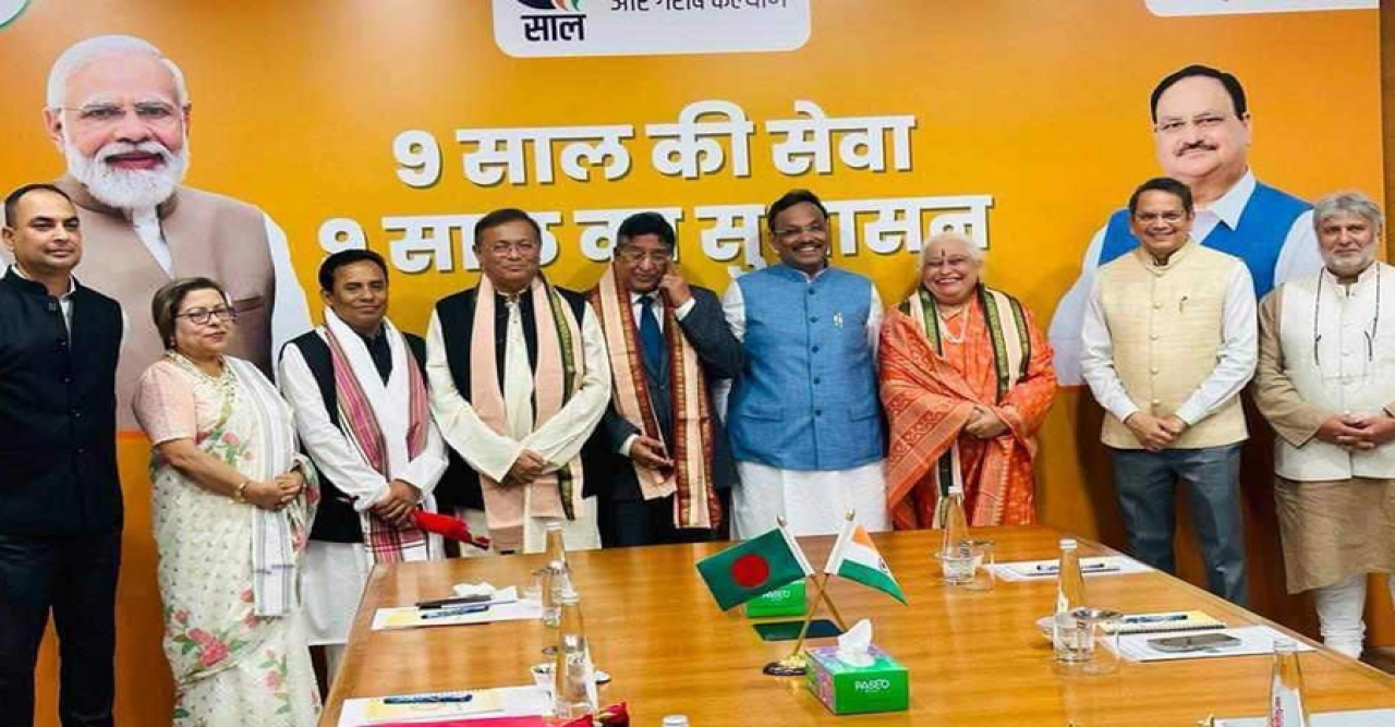 ‘বিজেপি ও আওয়ামী লীগ একযোগে কাজ করবে’