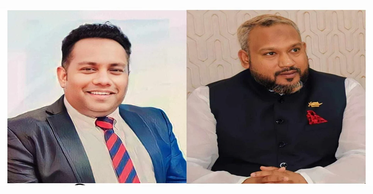 আরব আমিরাত ইয়ুথ বাংলা কালচারাল ফোরামের সভাপতি পাভেল, সম্পাদক শাফায়েত