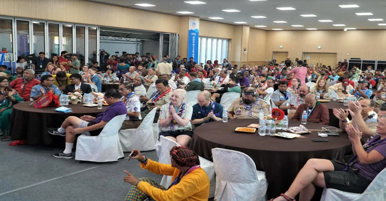 বিশ্ব স্কাউটস জাম্বুরীতে ‘বাংলাদেশ ডে’ উদযাপিত