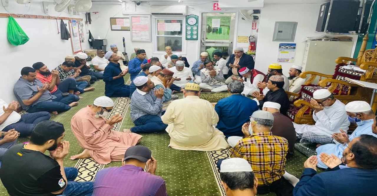 গাজী মাজহারুল আনোয়ার স্মরণে যুক্তরাষ্ট্র জাসাসের দোয়া-মাহফিল