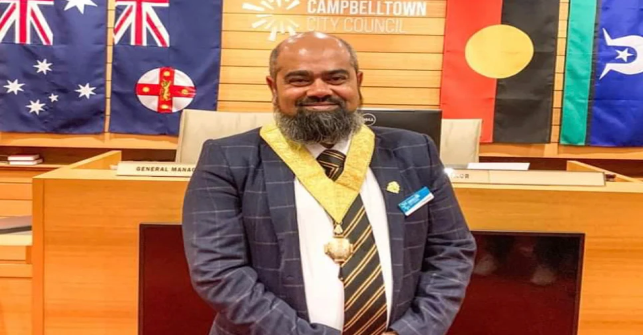 সিডনির ক্যাম্বেলটাউনে প্রথম বাংলাদেশি ডেপুটি মেয়র ইব্রাহিম খলিল