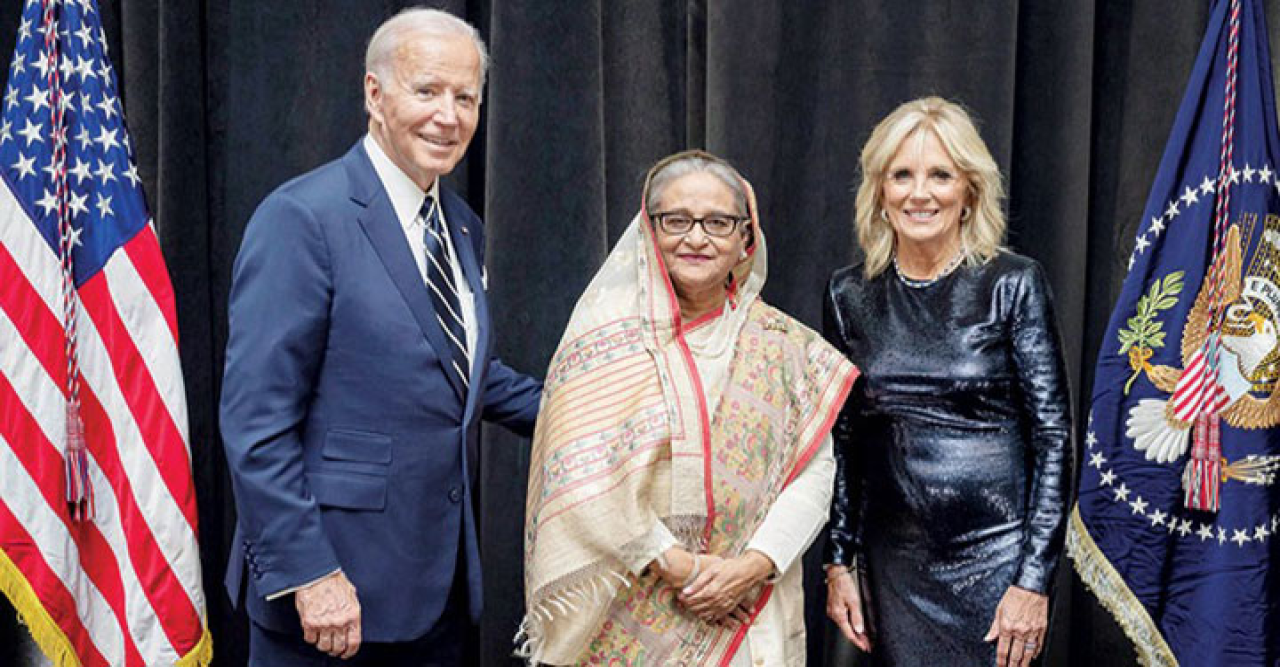 আজ জো বাইডেনের নৈশভোজে অংশ নেবেন প্রধানমন্ত্রী