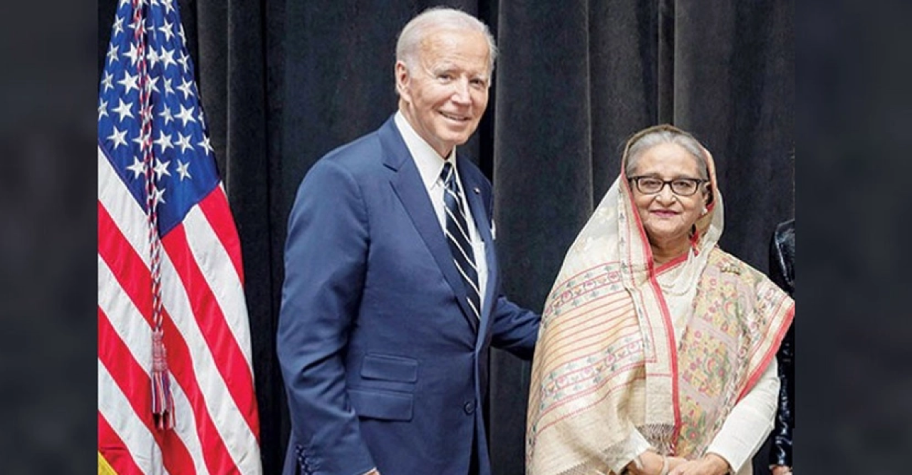 জো বাইডেনের সংবর্ধনায় যোগ দিলেন প্রধানমন্ত্রী