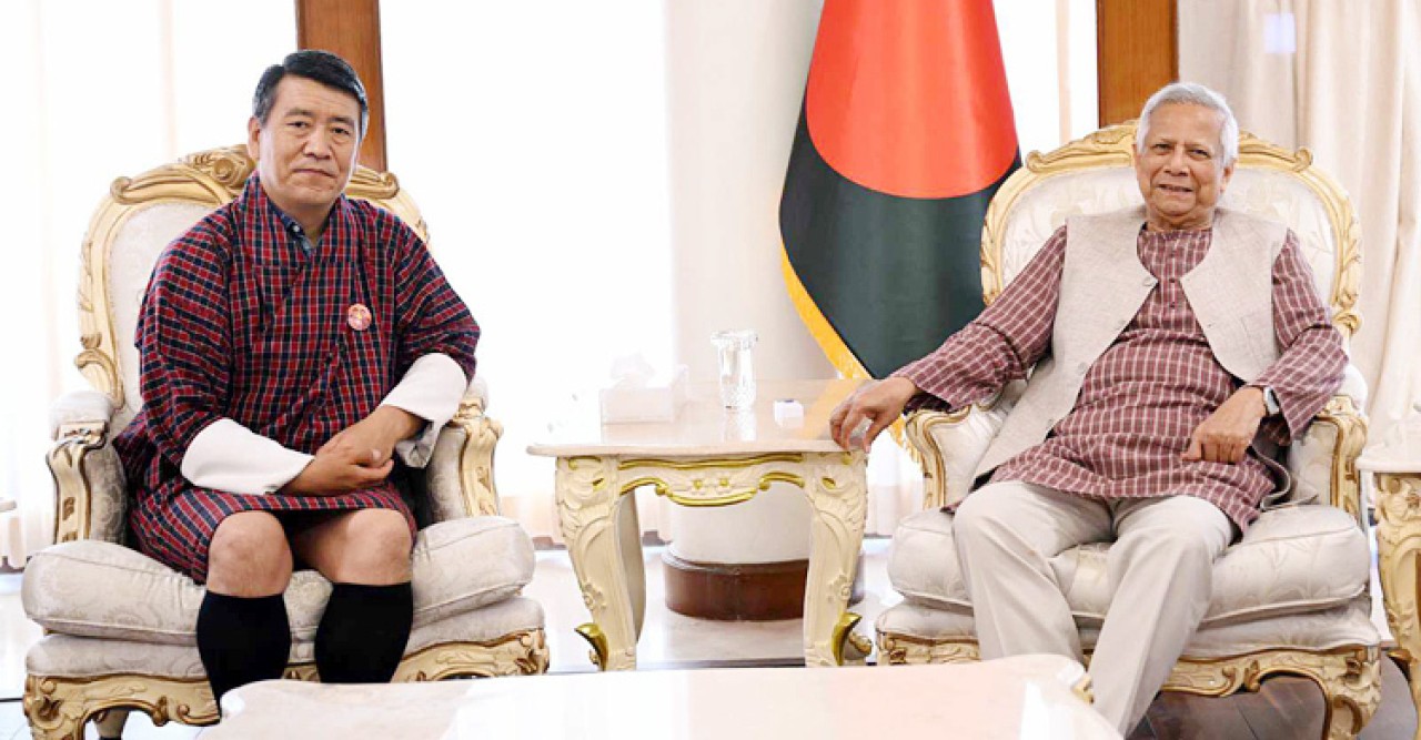 প্রধান উপদেষ্টার সঙ্গে ভুটানের রাষ্ট্রদূতের বিদায়ী সাক্ষাৎ