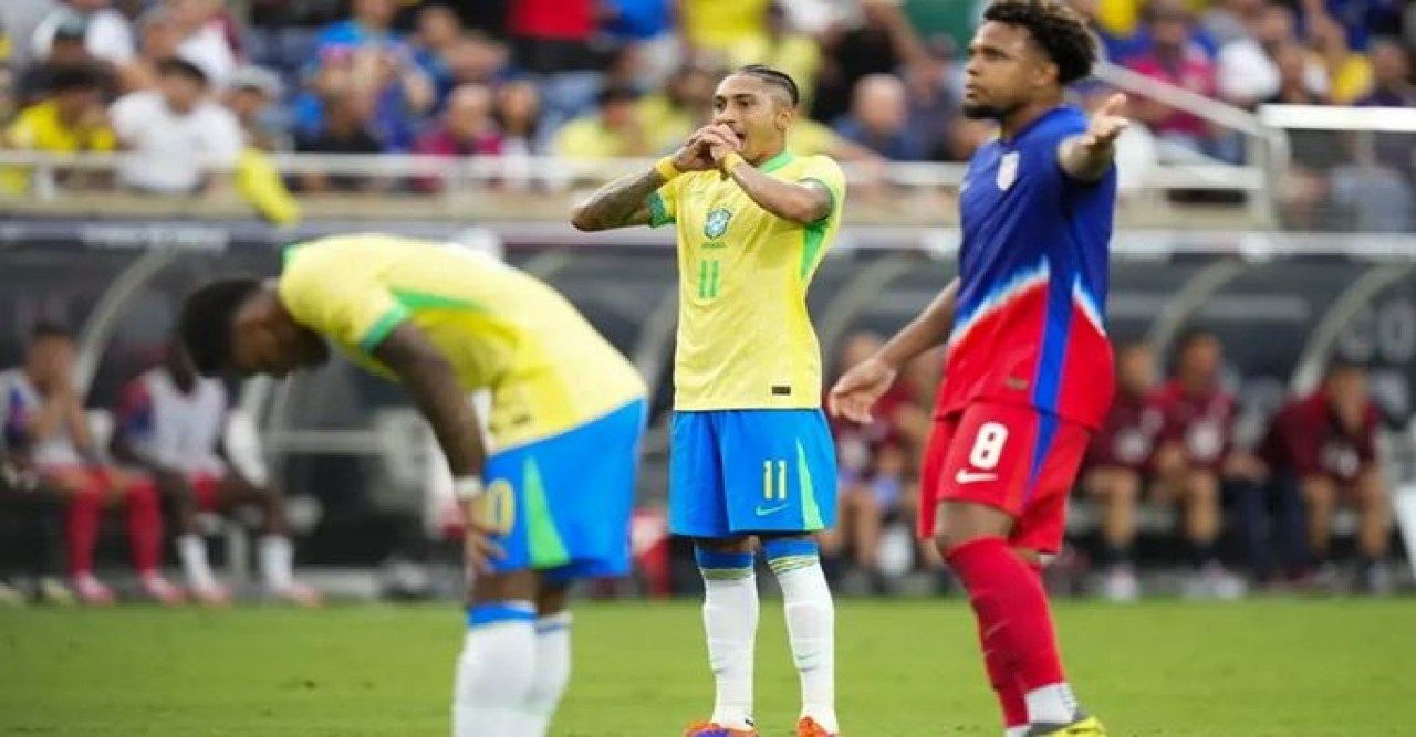 কোপার প্রথম ম্যাচে ধাক্কা খেল ব্রাজিল