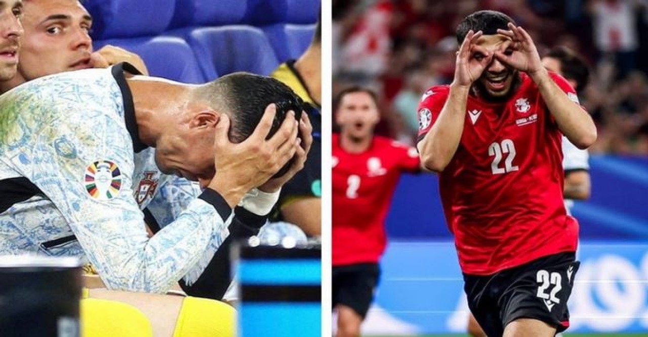 টানা তিন ম্যাচে গোলশূন্য রোনালদো, পর্তুগালকে হারিয়েছে জর্জিয়া