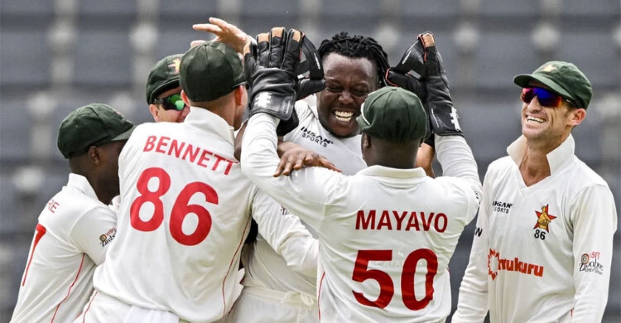 সিলেট টেস্ট, জিম্বাবুয়ের বিপক্ষে প্রথম দিনই ব্যাকফুটে বাংলাদেশ