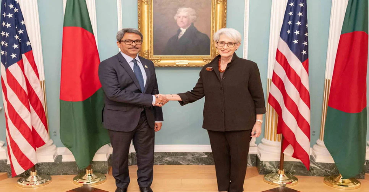 মার্কিন ডেপুটি সেক্রেটারি অফ স্টেটের সঙ্গে পররাষ্ট্র প্রতিমন্ত্রীর বৈঠক