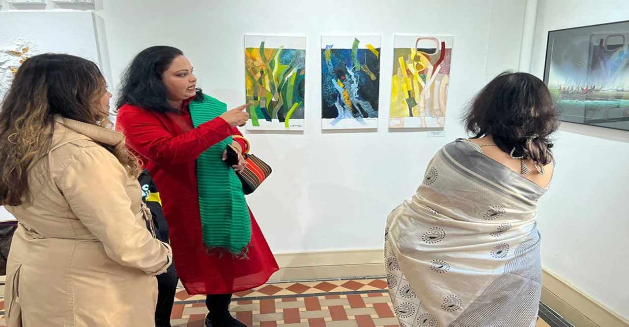 নিউইয়র্কে বাংলাদেশি ৩৪ শিল্পীর ‘স্মৃতিকথা’ প্রদর্শনী