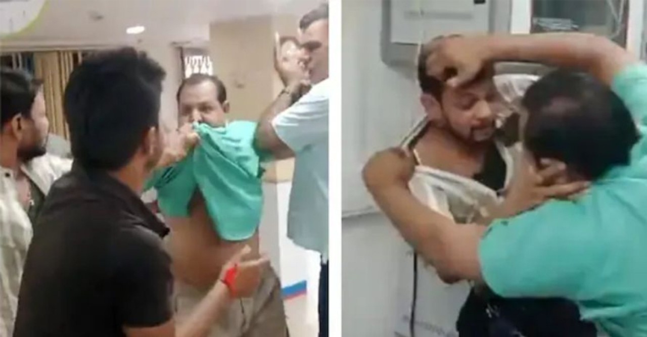 ভারতে ব্যাংক কর্মকর্তা ও গ্রাহকের মারামারির ভিডিও ভাইরাল