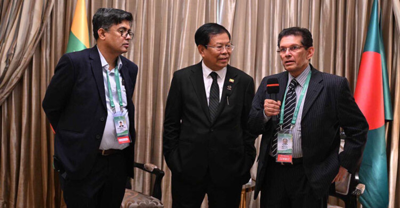 ড. ইউনূসের উচ্চ প্রতিনিধি ও মিয়ানমারের উপপ্রধানমন্ত্রীর বৈঠক