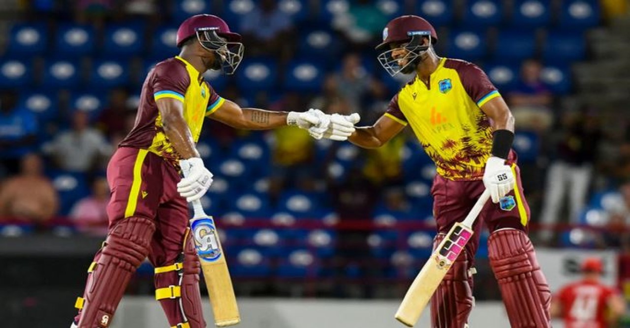 ৩২ ছক্কার ম্যাচে ওয়েস্ট ইন্ডিজের জয়