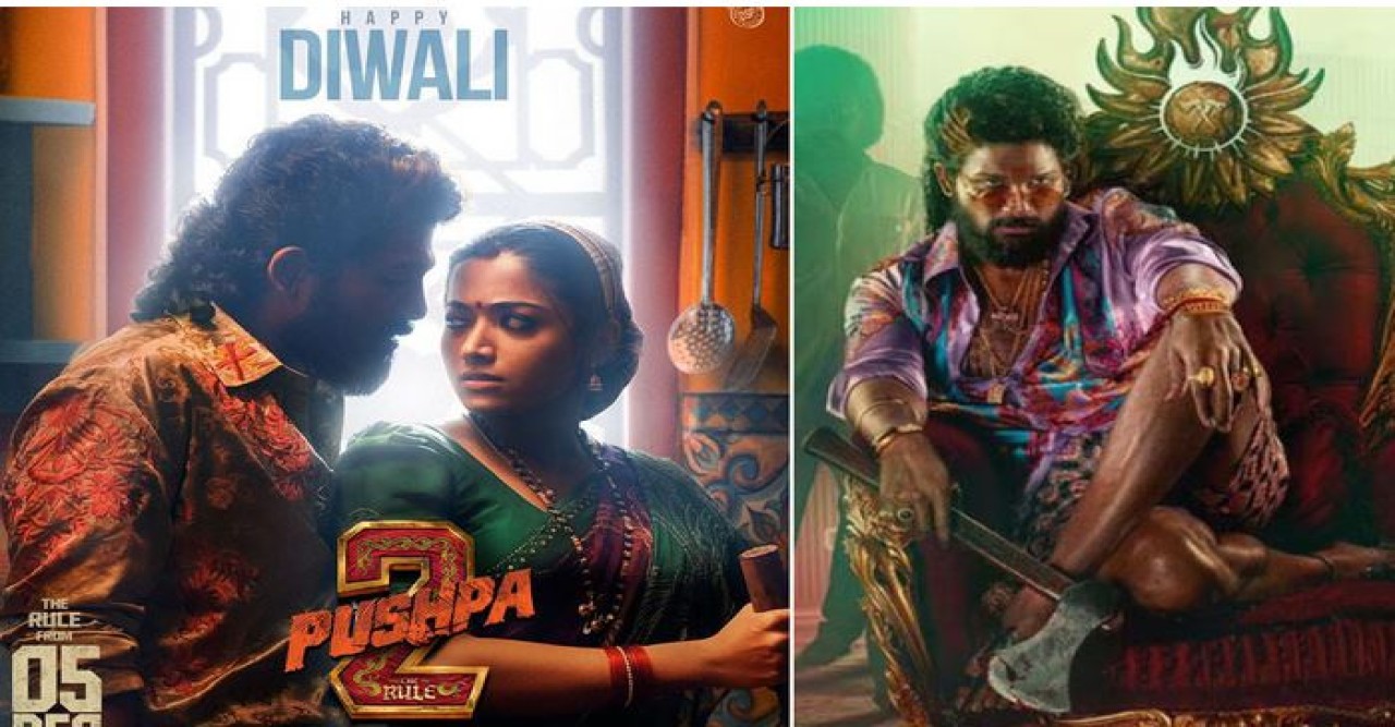 দীপাবলিতে নতুন পোস্টার প্রকাশ করে উন্মাদনা বাড়াল ‘পুষ্পা ২’