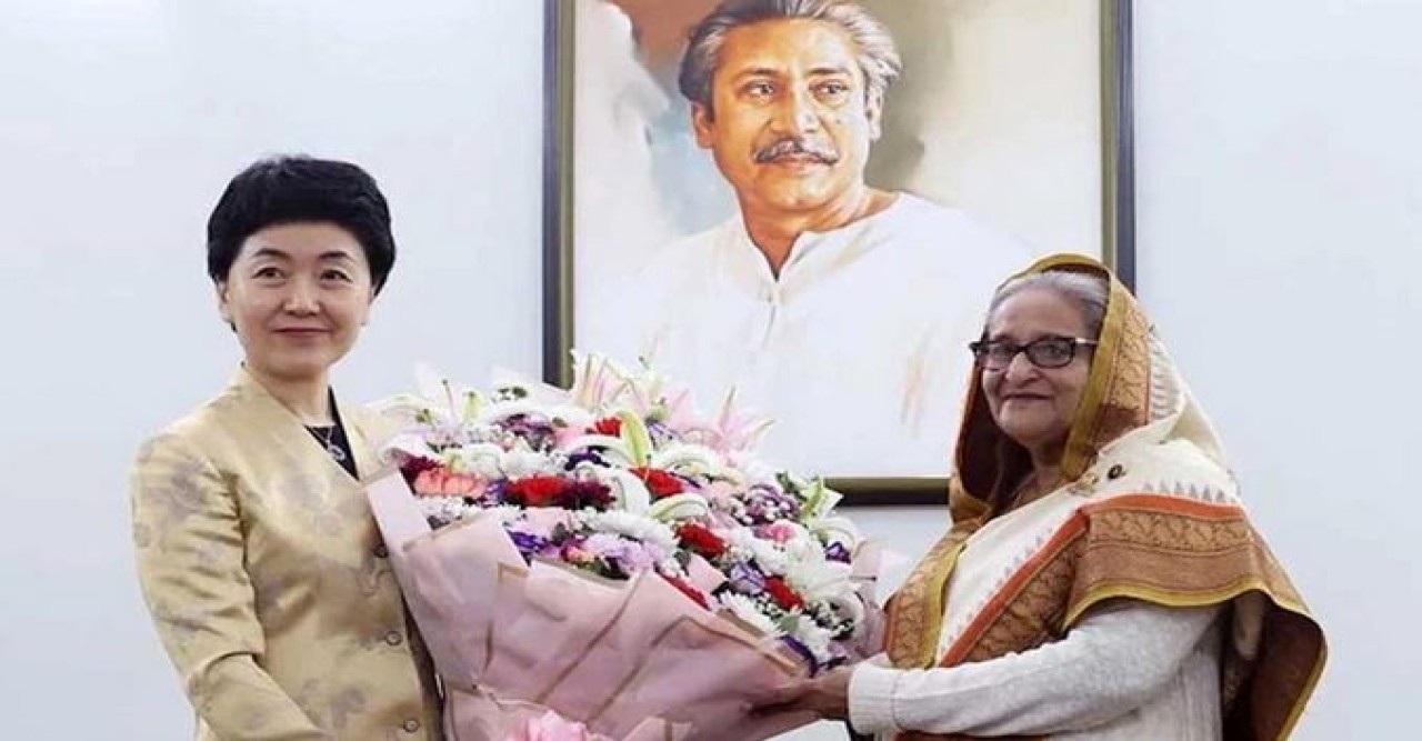 উন্নয়ন অগ্রযাত্রায় চীনের আরো সহযোগিতা চেয়েছেন প্রধানমন্ত্রী