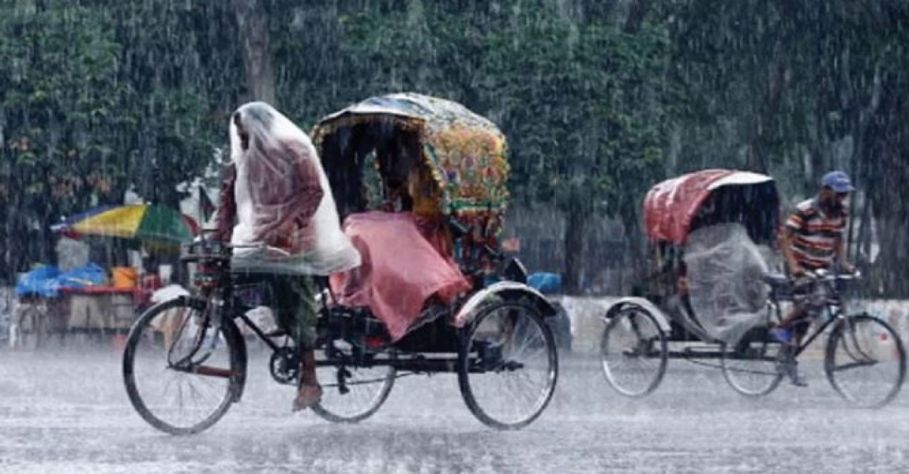 শুক্রবার পর্যন্ত কম বৃষ্টি ও ভাপসা গরম থাকতে পারে