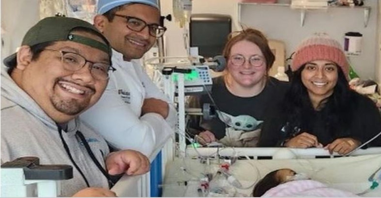 বাংলাদেশি নাদিয়ার লিভারে বেঁচে গেলো আমেরিকান শিশু ডায়নার জীবন