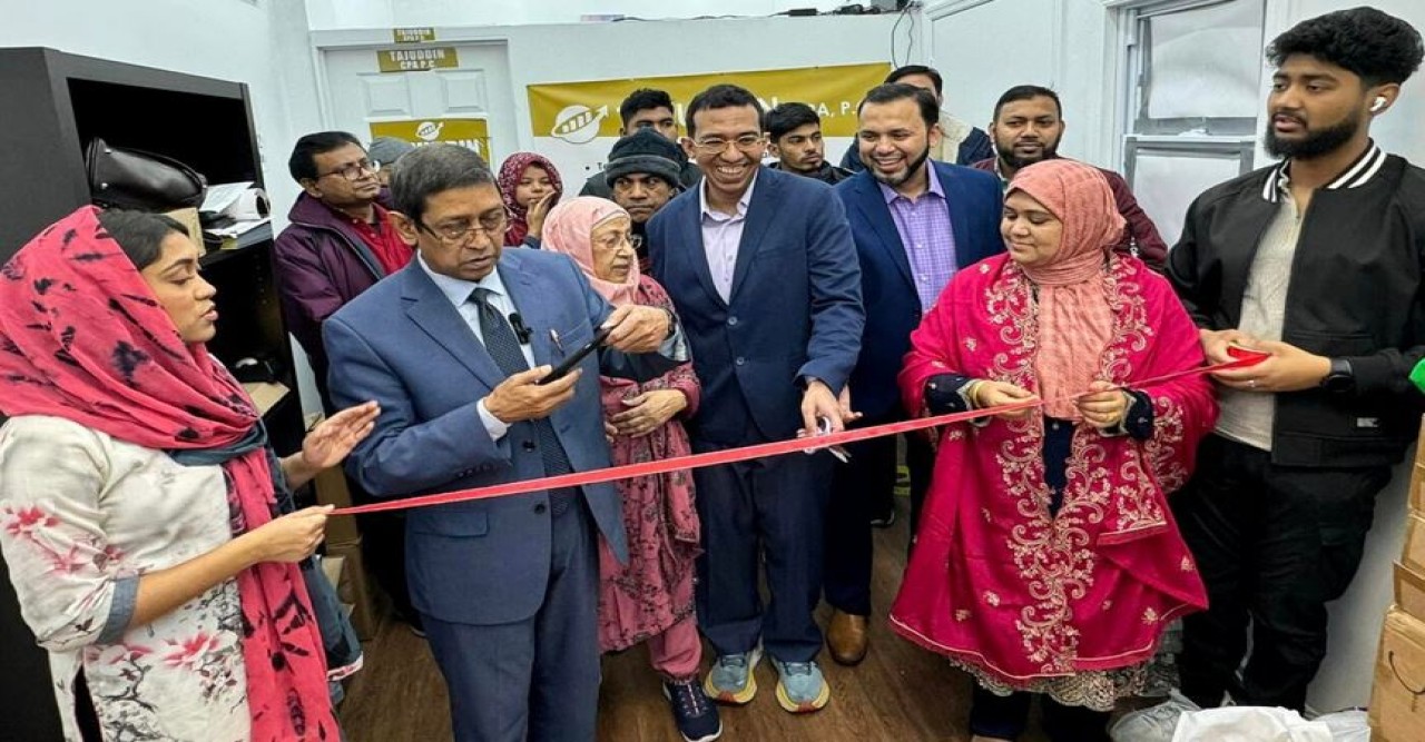 নিউইয়র্কের জ্যাকসন হাইটসে তাজউদ্দিন সিপিএ পিসি’র উদ্বোধন