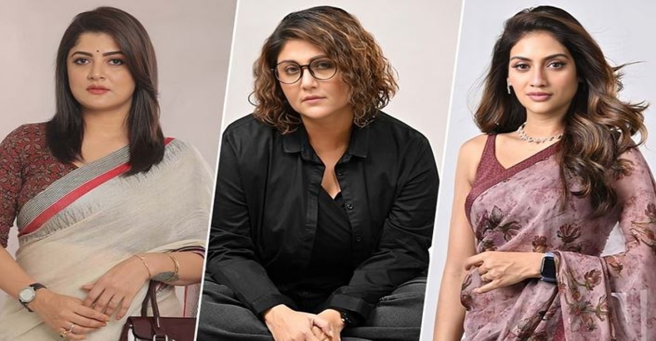 এবার এক ফ্রেমে তারা তিনজন