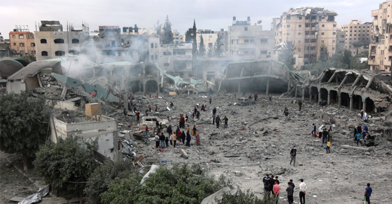 গাজায় কোনো মানবিক সহায়তা প্রবেশ করতে দেবে না ইসরায়েল