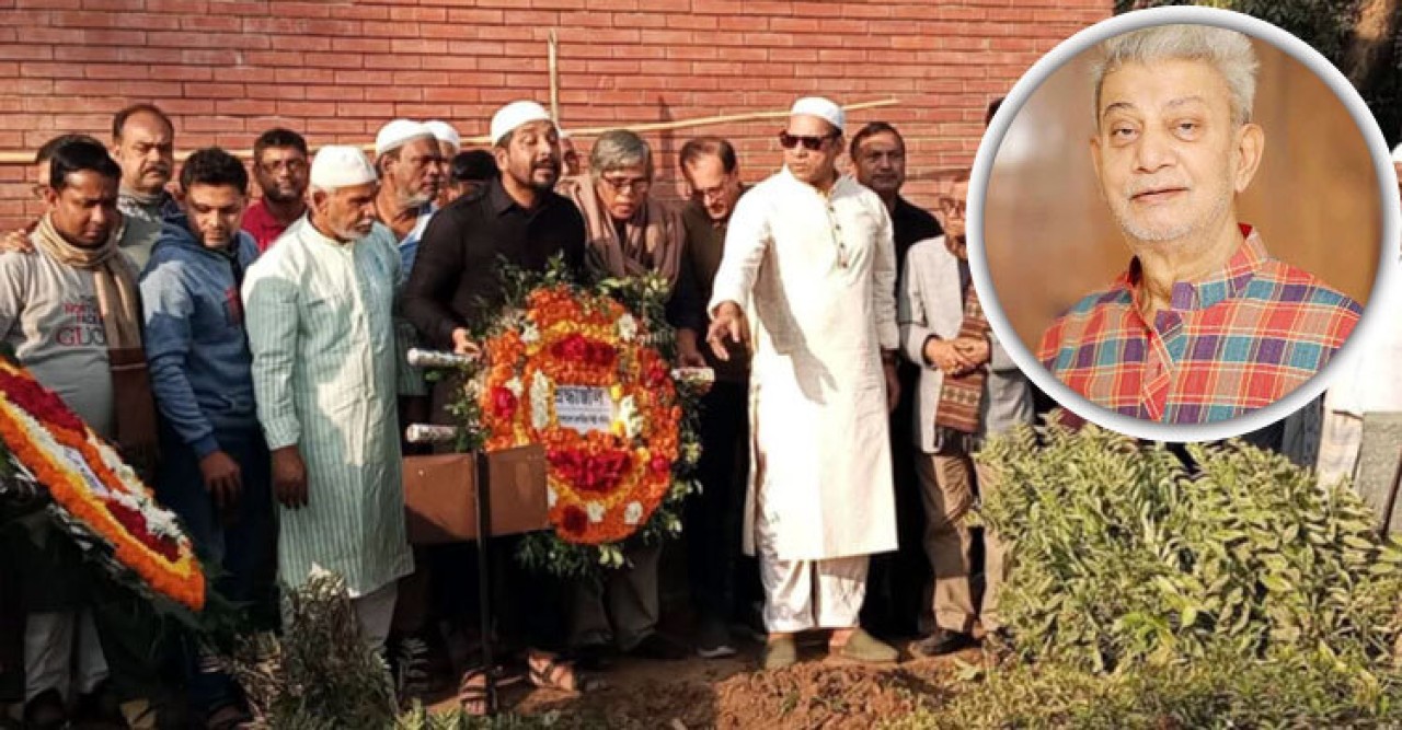 চিরনিদ্রায় শায়িত প্রবীর মিত্র