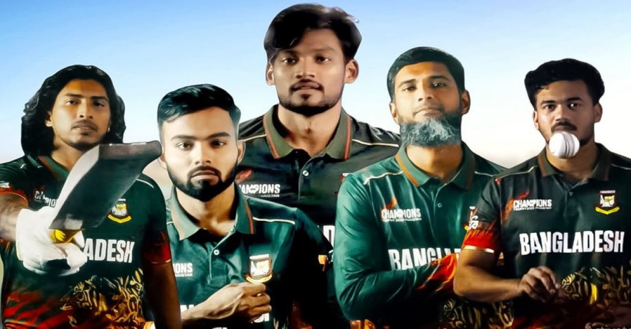 কেমন হলো শান্ত-মিরাজদের চ্যাম্পিয়নস ট্রফির জার্সি