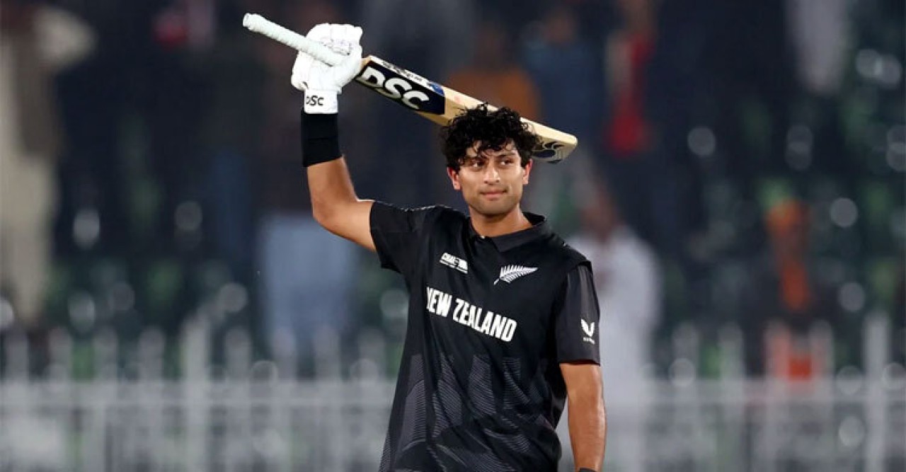 বাংলাদেশের বিপক্ষে সেঞ্চুরি করে ইতিহাসের পাতায় রাচিন