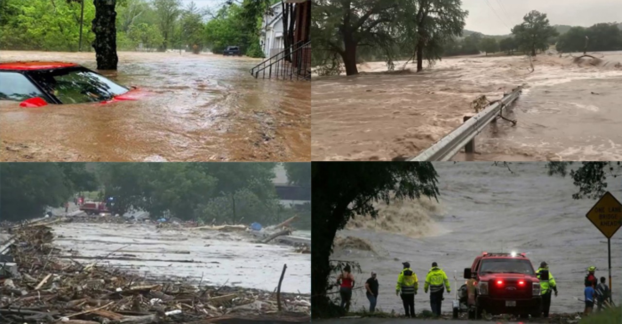 টেক্সাসে বন্যায় নিহত বেড়ে ৫০, নিখোঁজদের সন্ধানে চলছে অভিযান