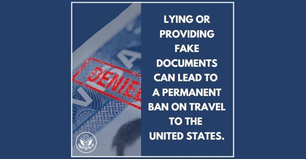 ভুয়া নথিপত্র দাখিলকারীদের ভিসা নয়: যুক্তরাষ্ট্র