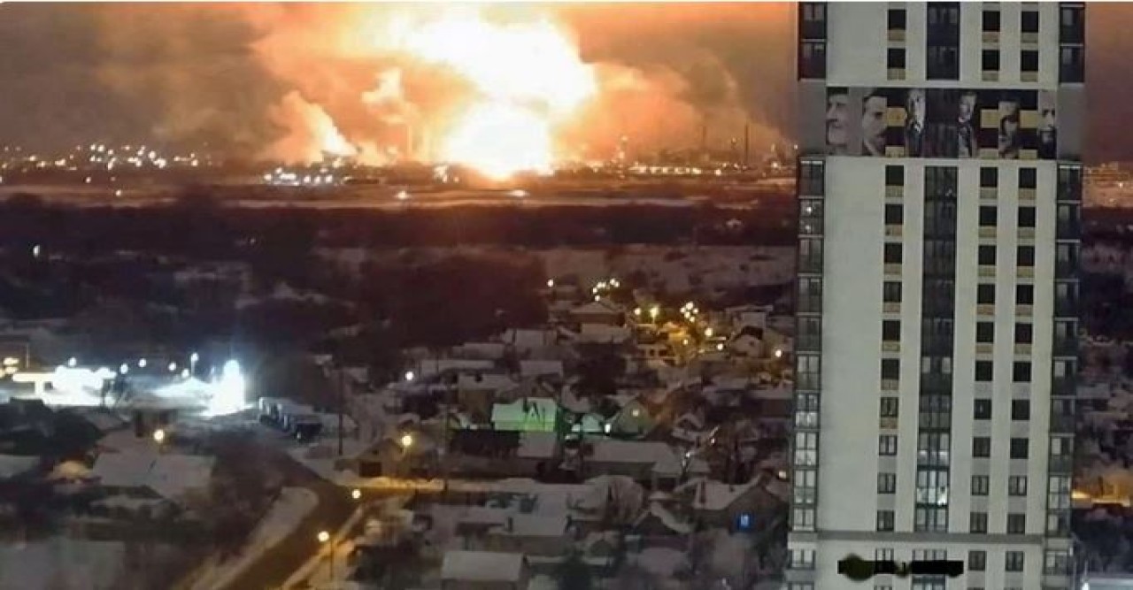 রুশ ইস্পাত কারখানায় ইউক্রেনীয় ড্রোন হামলা