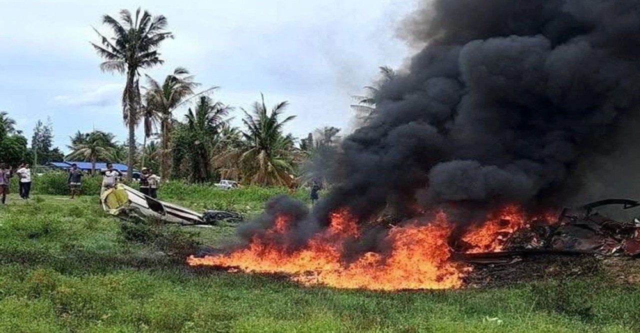 থাইল্যান্ডে পুলিশের হেলিকপ্টার বিধ্বস্ত, নিহত ৩