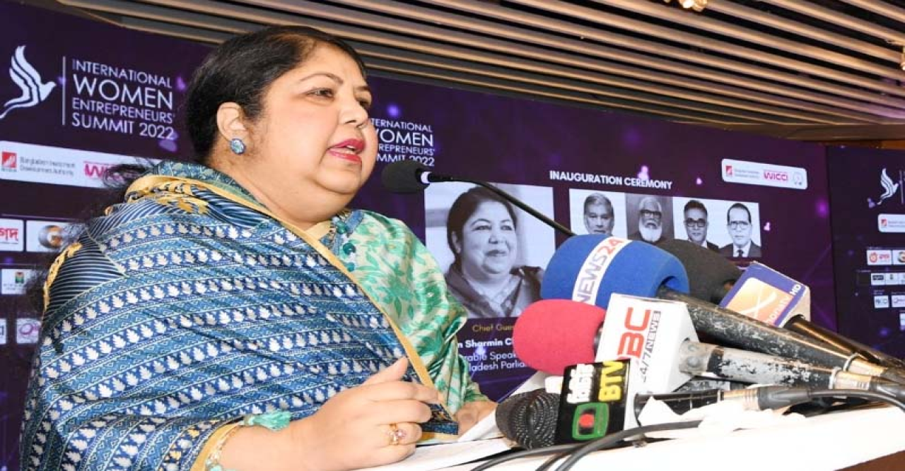 নারী উদ্যোক্তাদের প্রতি সহযোগিতার হাত প্রশস্ত করতে হবে : স্পিকার
