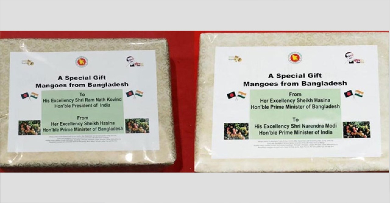 ভারতের রাষ্ট্রপতি-প্রধানমন্ত্রীকে শেখ হাসিনার আম উপহার