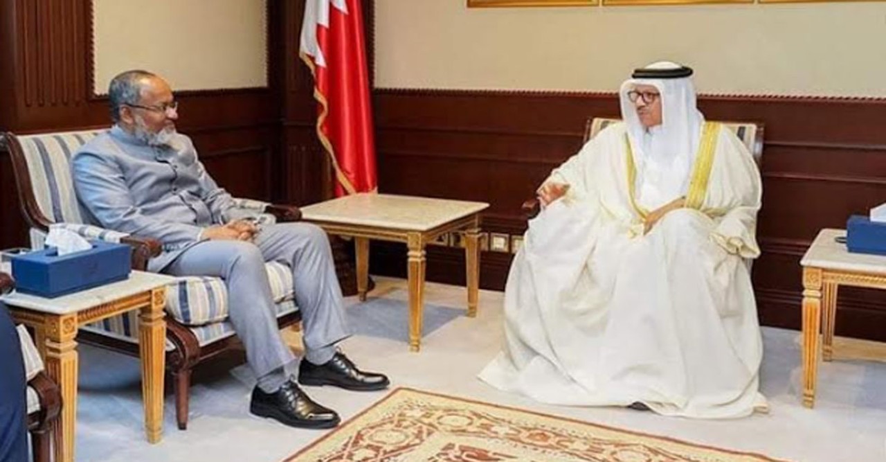 বাহরাইনের পররাষ্ট্রমন্ত্রীকে বাংলাদেশ সফরের আমন্ত্রণ