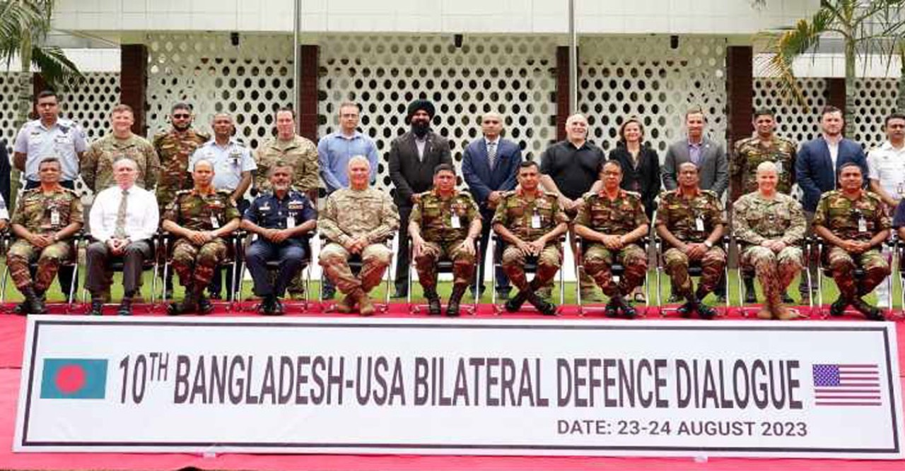 ১০ম বাংলাদেশ-যুক্তরাষ্ট্র দ্বিপাক্ষিক প্রতিরক্ষা সংলাপ শুরু