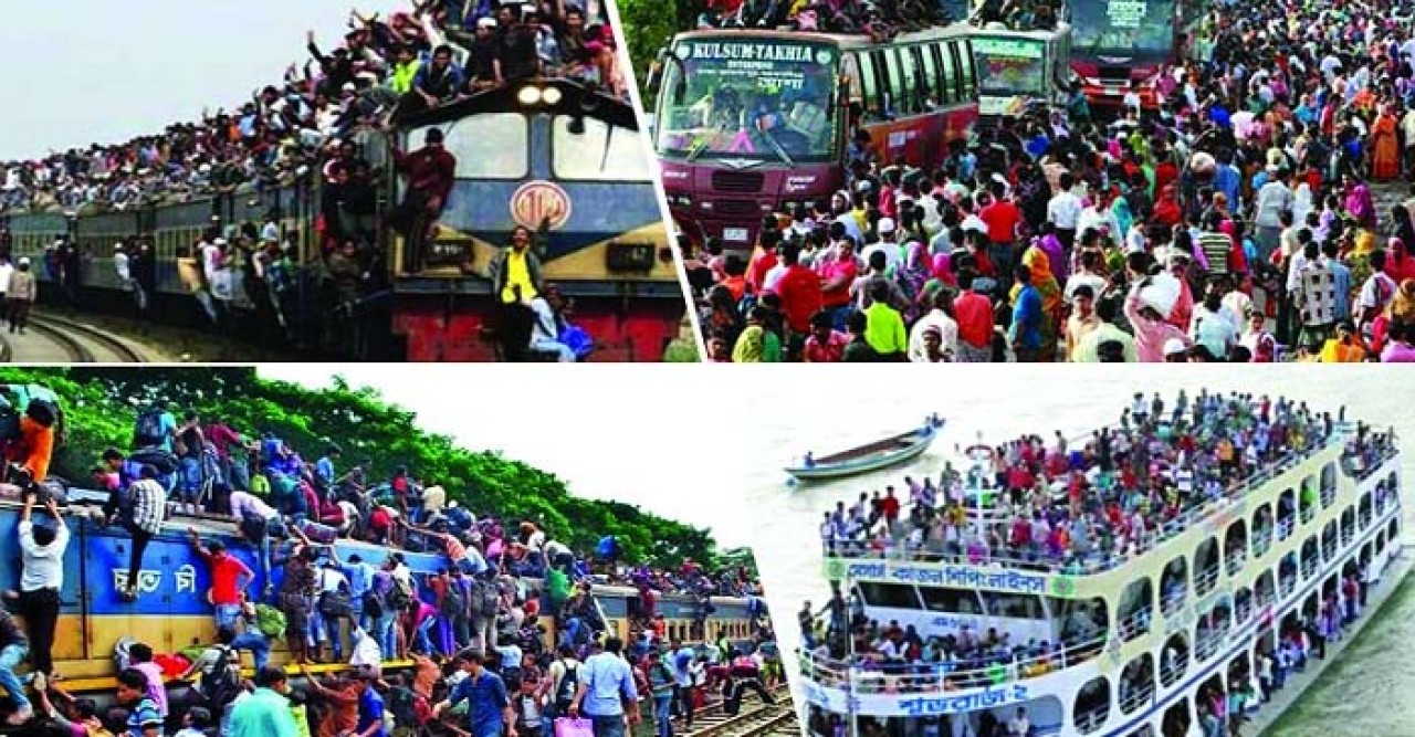 ঈদে ঢাকা ছেড়েছেন কোটি মানুষ